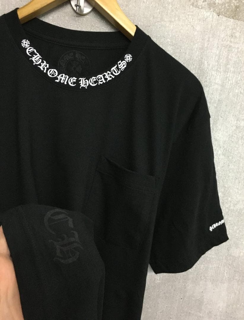 クロムハーツ XL 25FW 2025 試着程度新同 ポケット付き Tシャツ