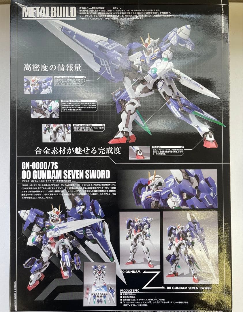 未開封品 L BUILD ダブルオーガンダム セブンソード
