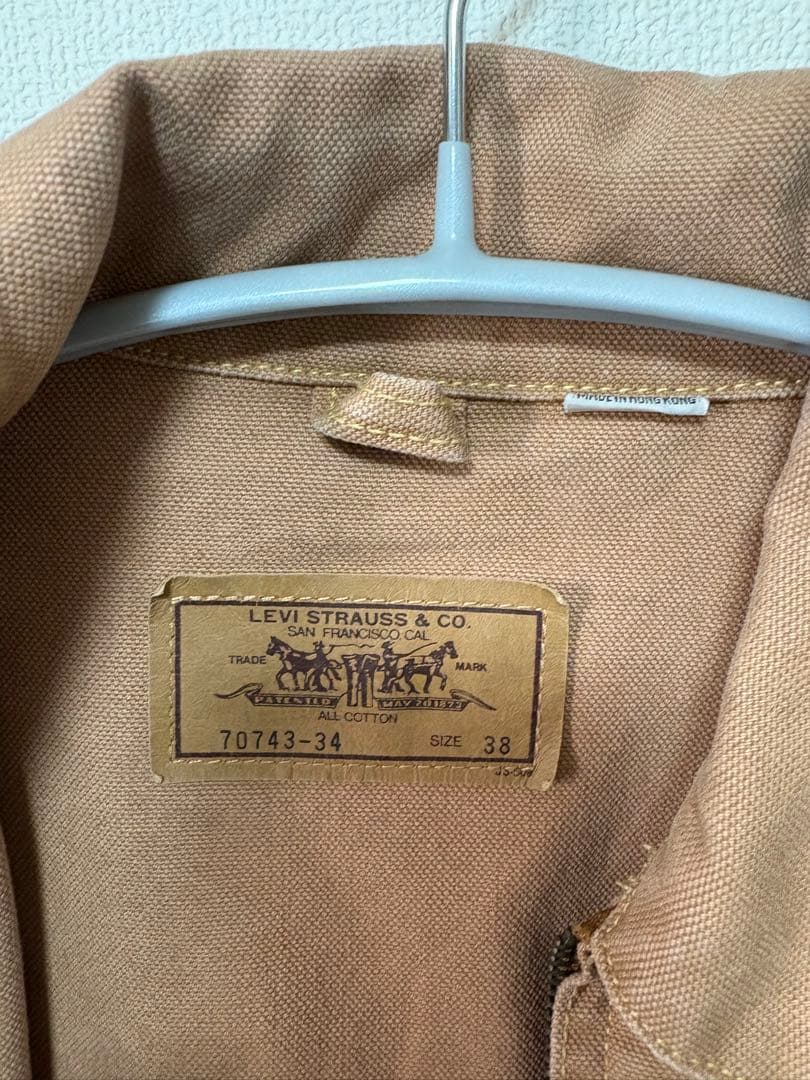 リーバイス　ワーカーズ　デニムブルゾン　ジャンパー　size38