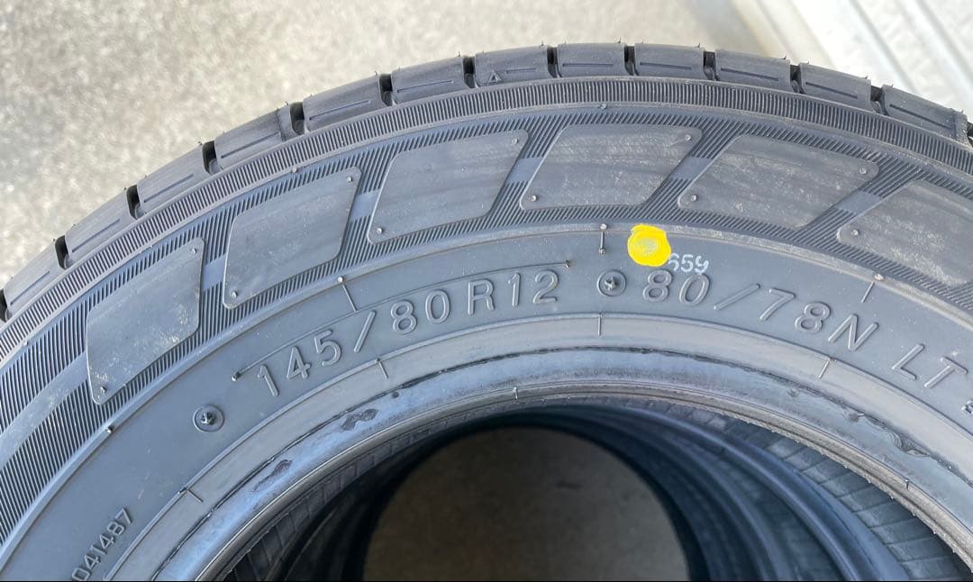 YOKOHAMA RY55 145/80R12 80/70N 4本セット 新品