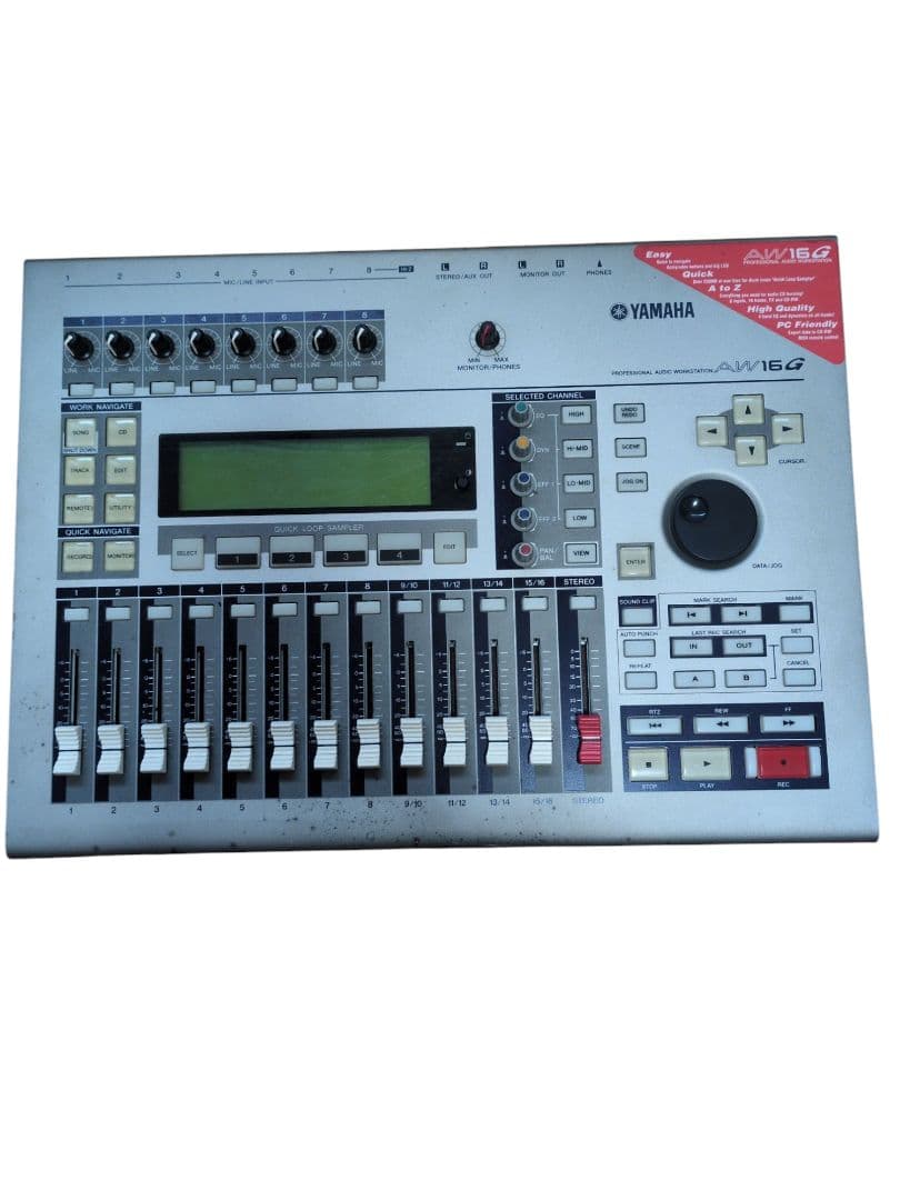 YAMAHA AW16G MTR マルチトラックレコーダー　CD-RWなし