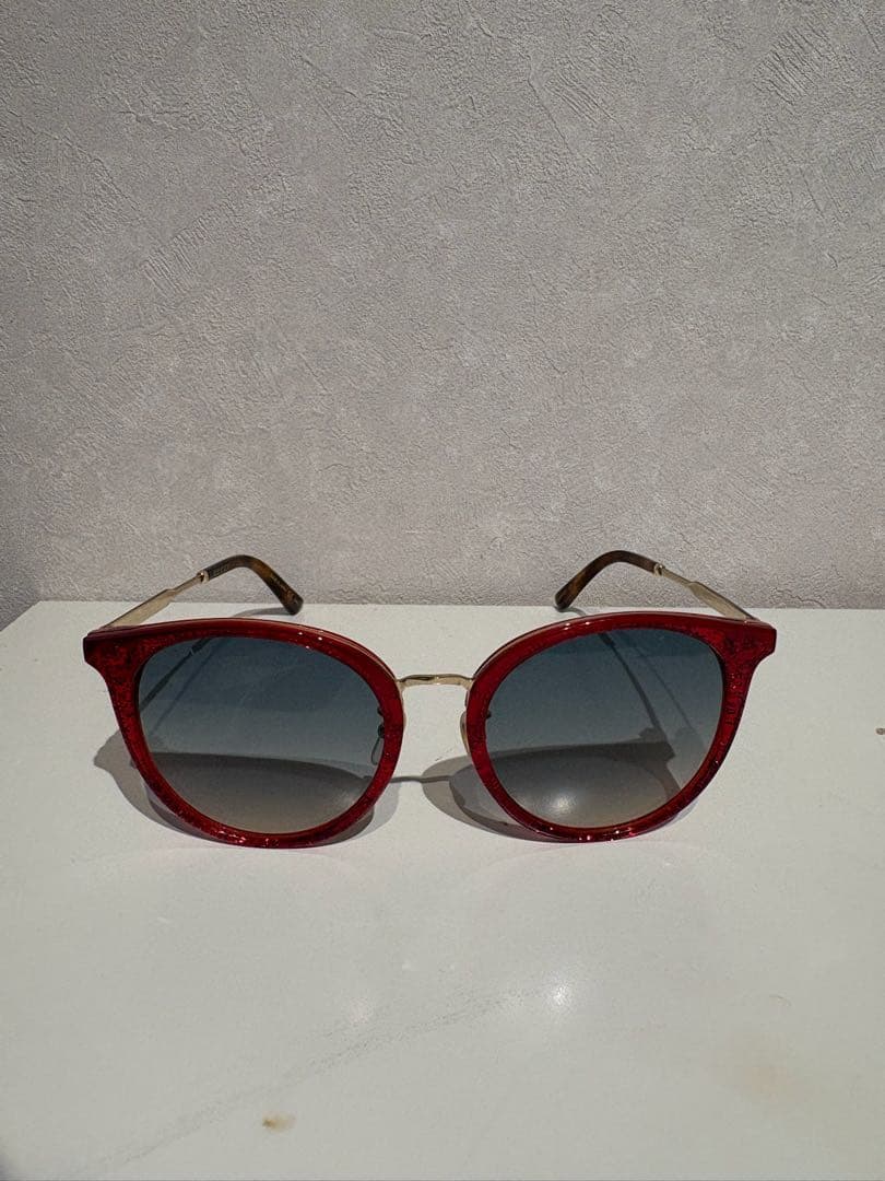 【新品未使用】GUCCI サングラス 0204SK レッド フレーム