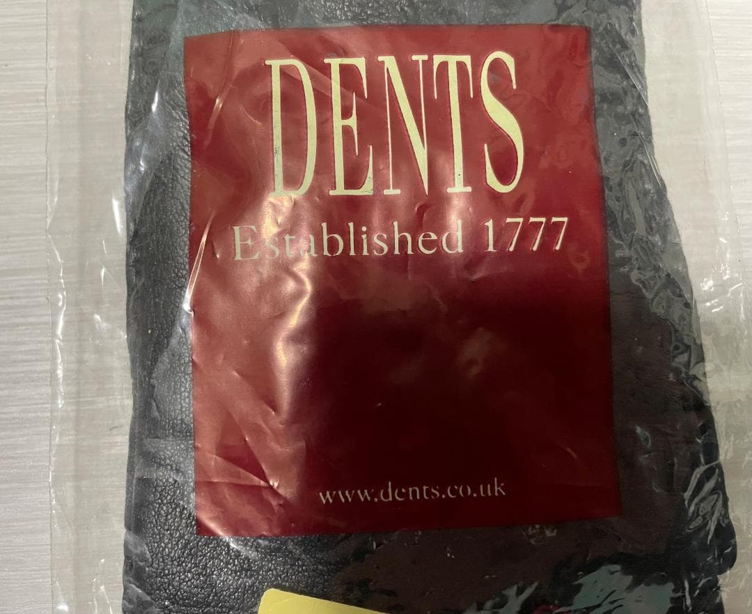 k*s様 DENTS ヘアシープ シルク ライニング 手袋 メンズ グローブ 5
