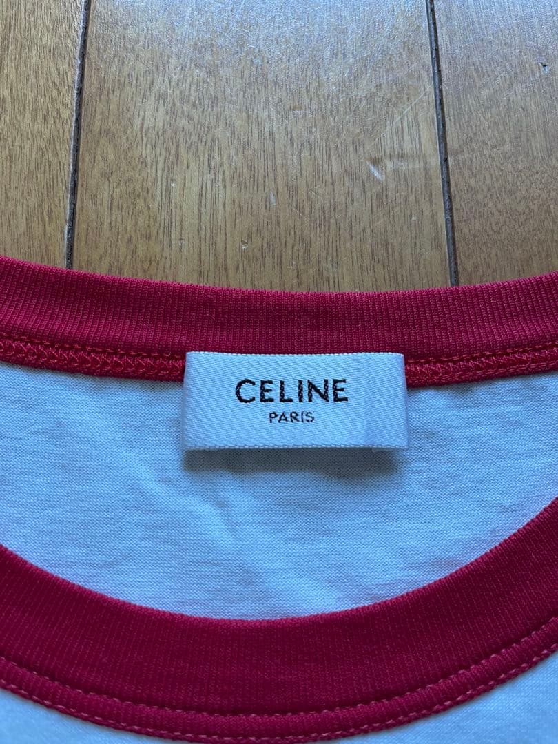 新品 セリーヌ CELINE Tシャツ　トリオンフロゴ