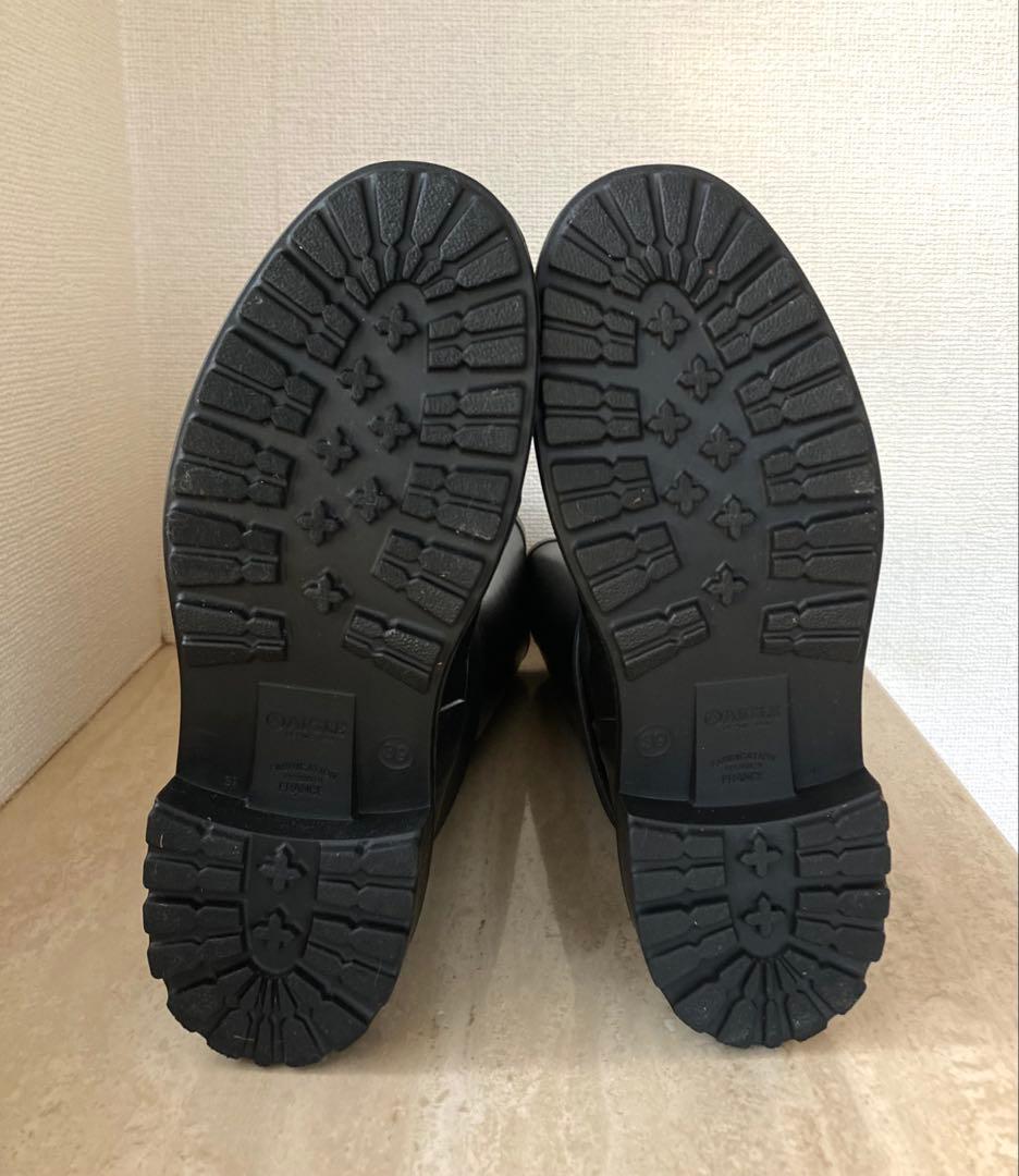 美品 AIGLE MACADAMES エーグル マカダム ロングレインブーツ