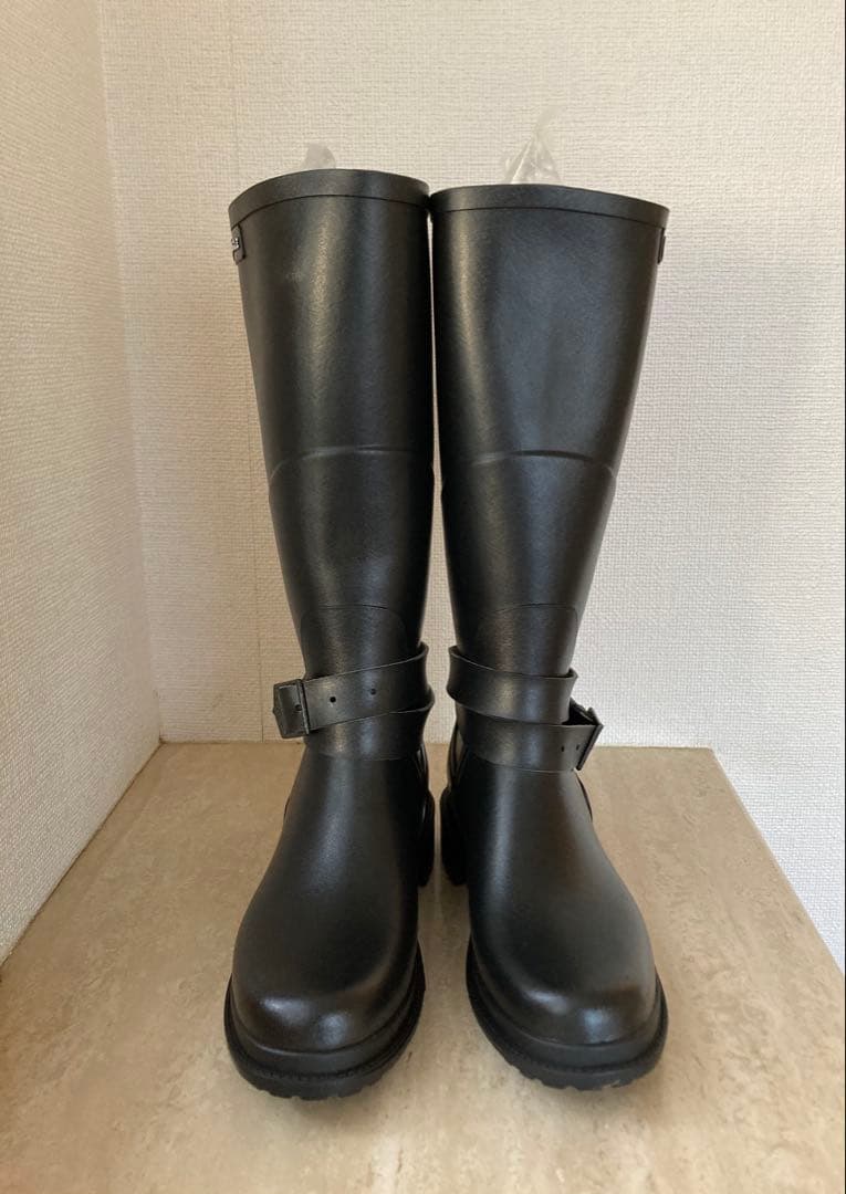 美品 AIGLE MACADAMES エーグル マカダム ロングレインブーツ