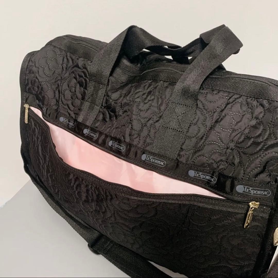 ✨新品 鍵付 LeSportsac 2wayボストンバッグ ポーチ付 LG