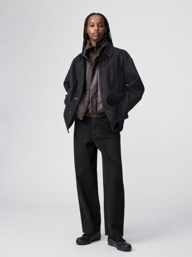 ユニクロU UNIQLO Uオーバーサイズカラーデニムジャケット