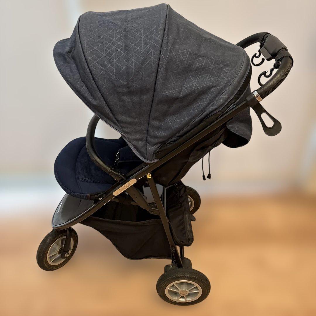 Aprica スムーヴ　プレミアム　ベビーカー ブルーデニム　アップリカ