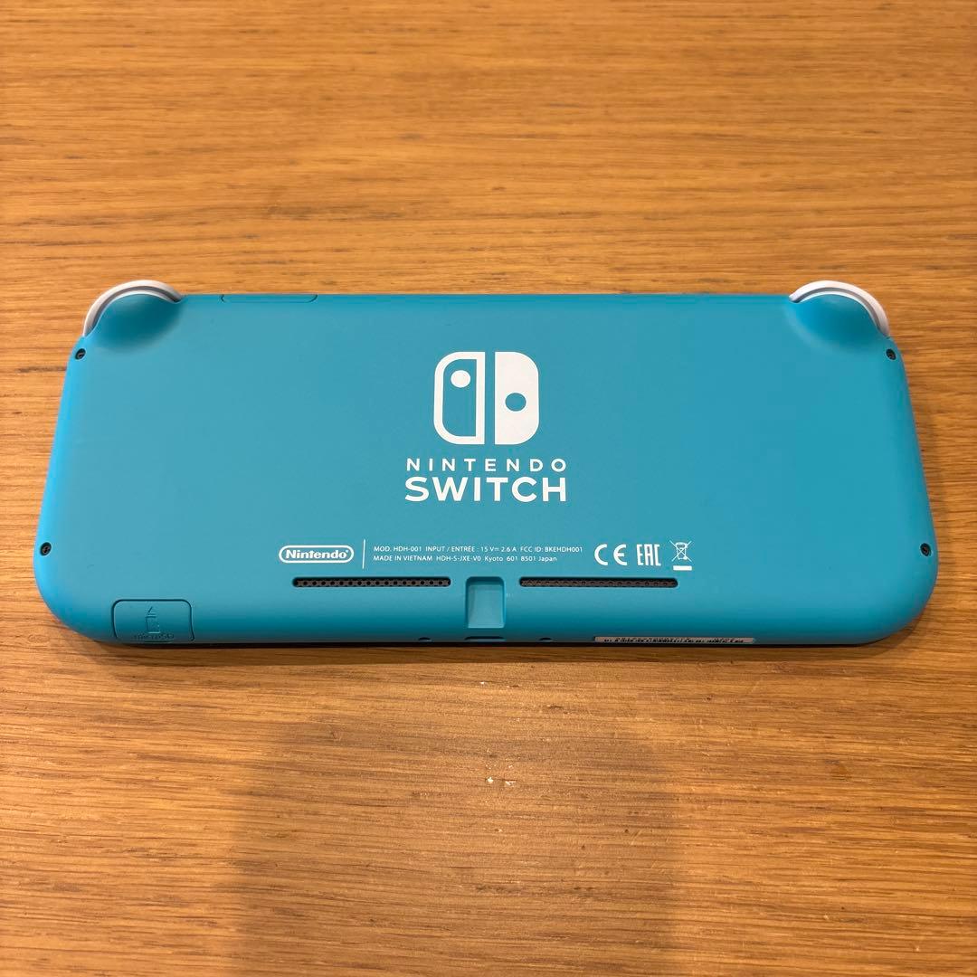 【美品】任天堂　Switch Lite スイッチライト　ターコイズブルー