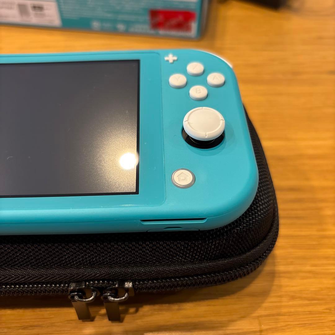 【美品】任天堂　Switch Lite スイッチライト　ターコイズブルー