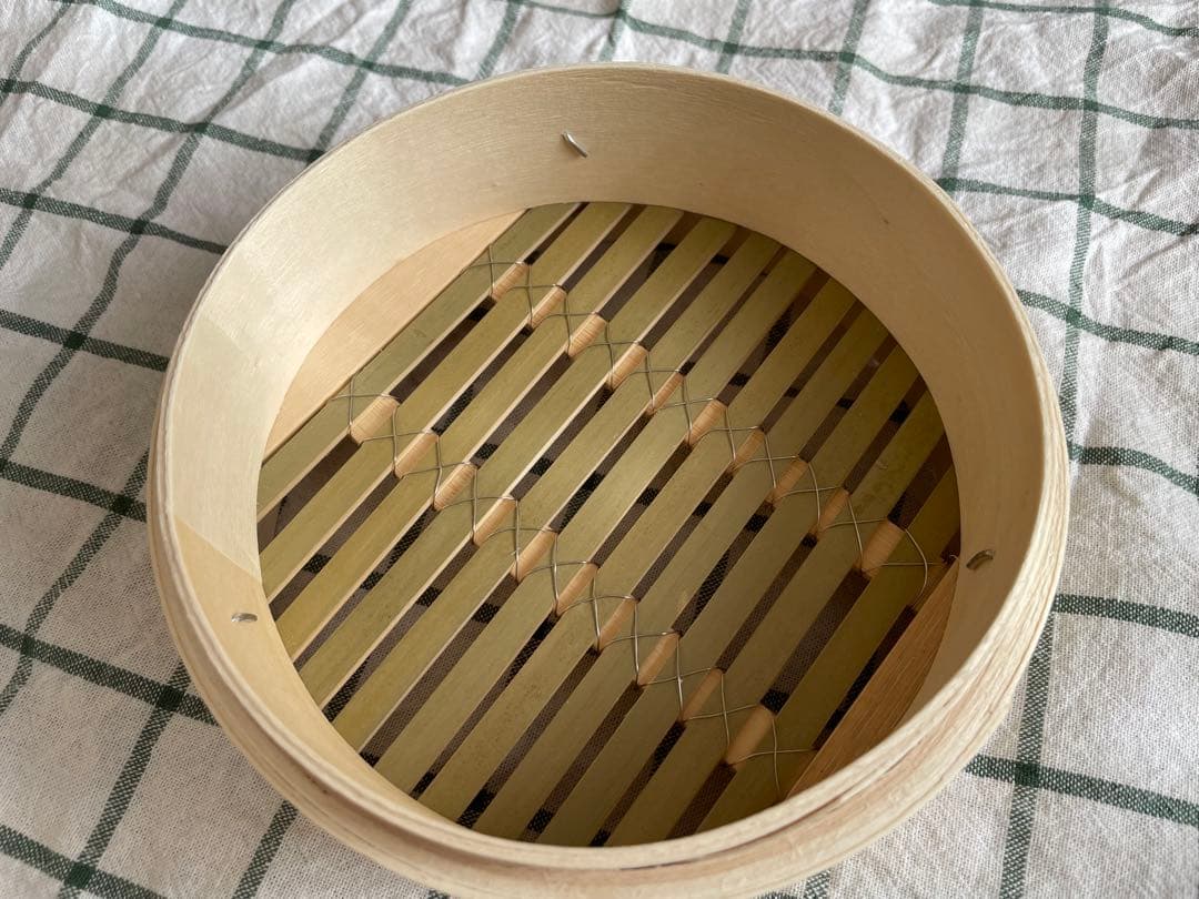 照宝　白木　せいろ　2段蒸し器　蓋付き