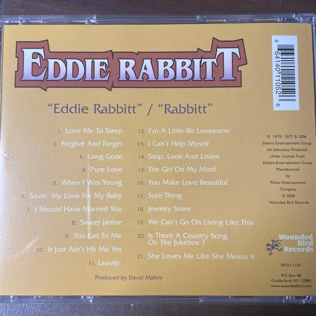 洋楽 AOR CD \"Eddie Rabbitt\" / \"Rabbitt\"
