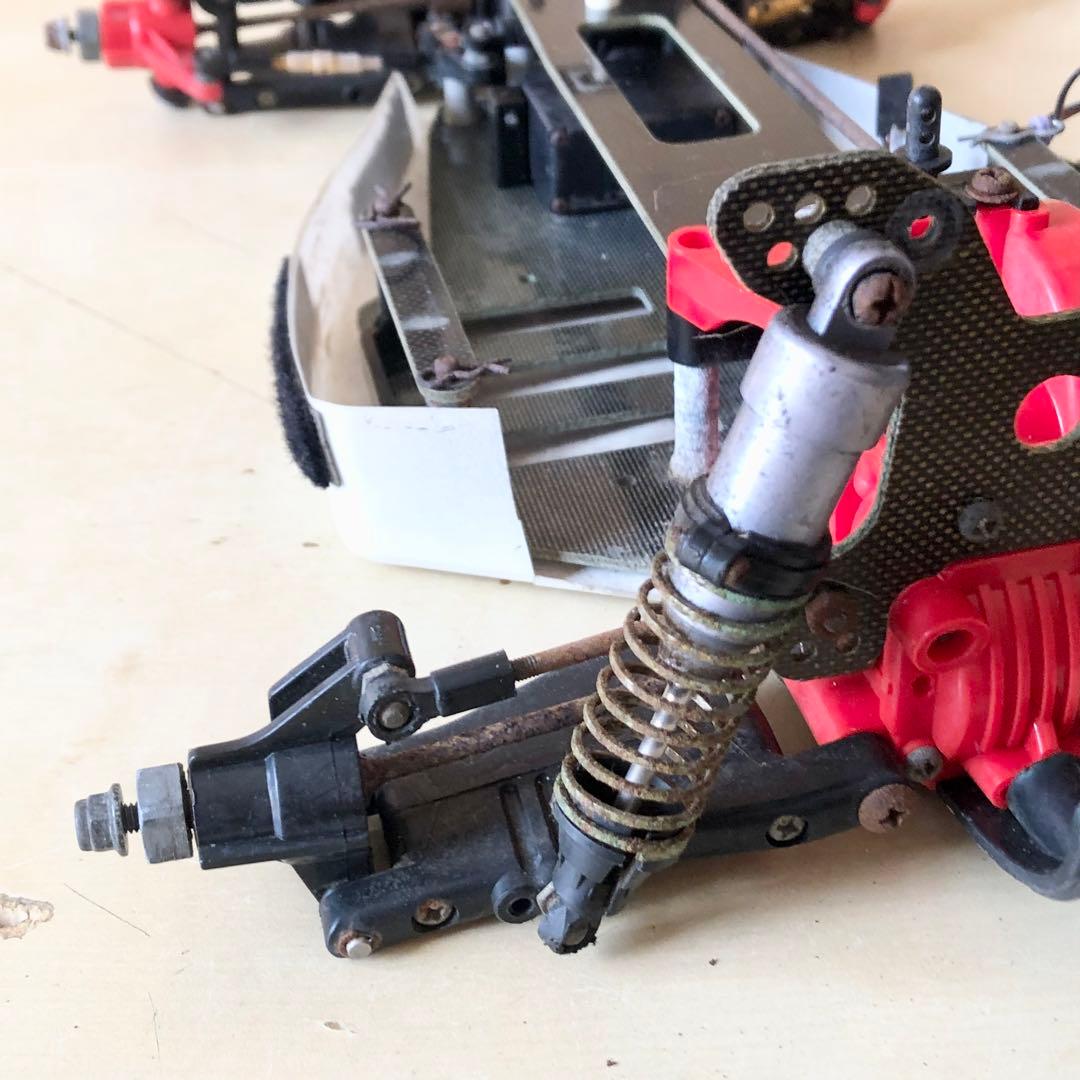 ジャンク タミヤ トップフォース カーボンシャーシ