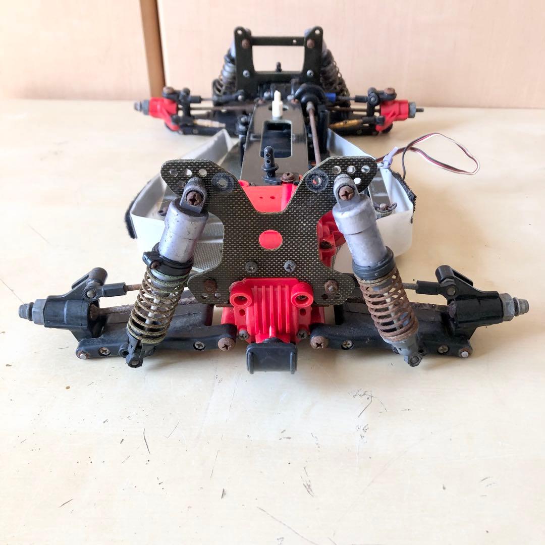 ジャンク タミヤ トップフォース カーボンシャーシ