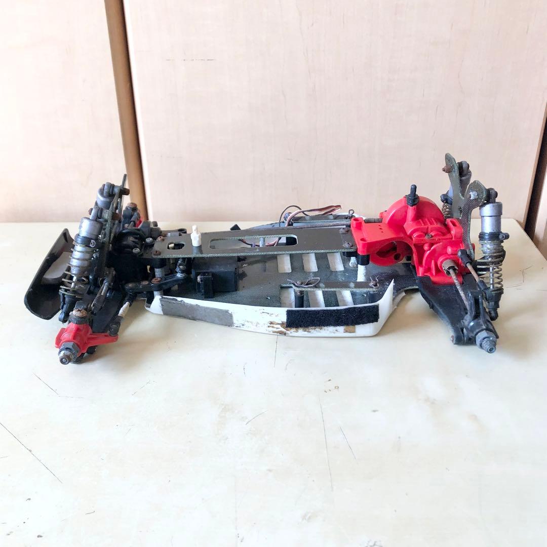 ジャンク タミヤ トップフォース カーボンシャーシ