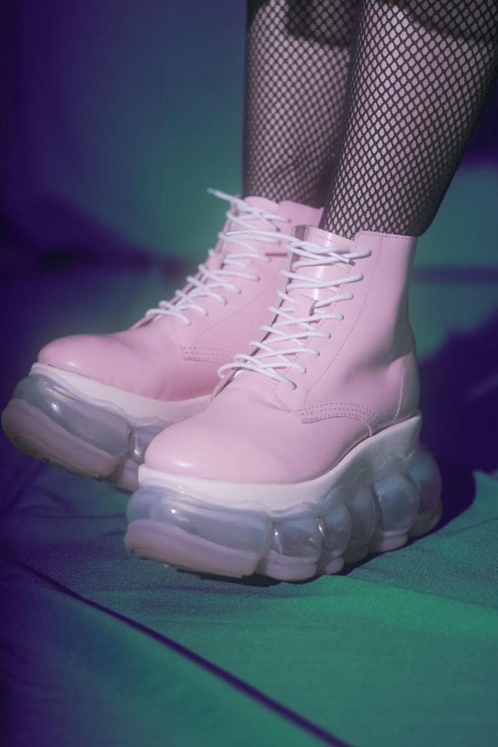 新品 MIKIOSAKABE New \"Jewelry\" Boots Pink