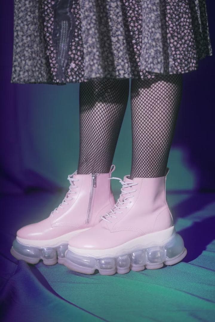 新品 MIKIOSAKABE New \"Jewelry\" Boots Pink