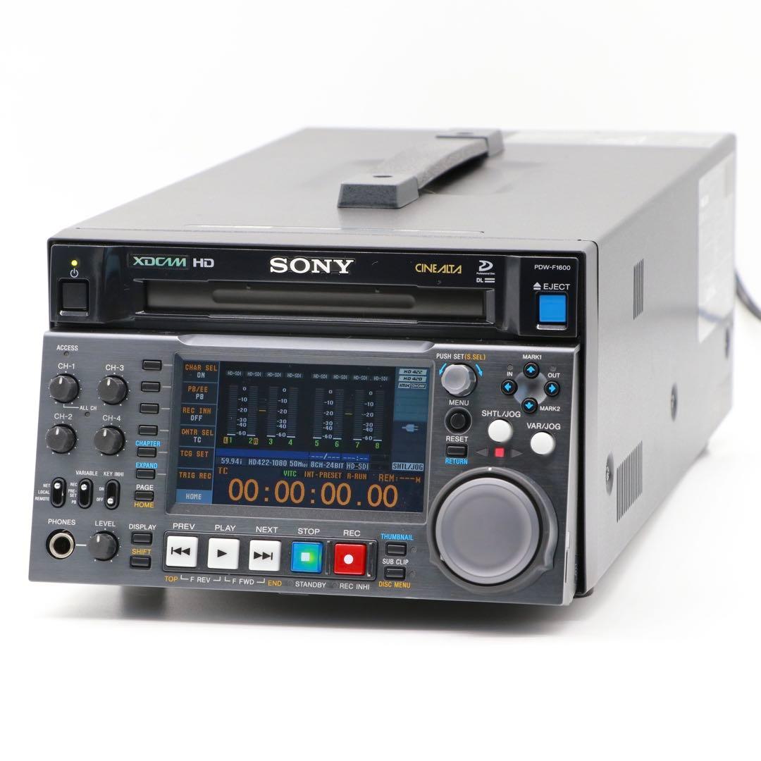 SONY XDCAM PDW-F1600 使用時間極小 Laser37h ソニー