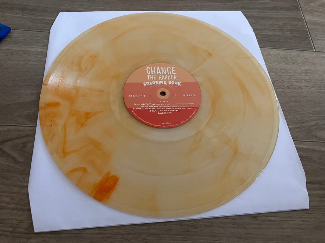 Chance the Rapper Coloring Book レコード