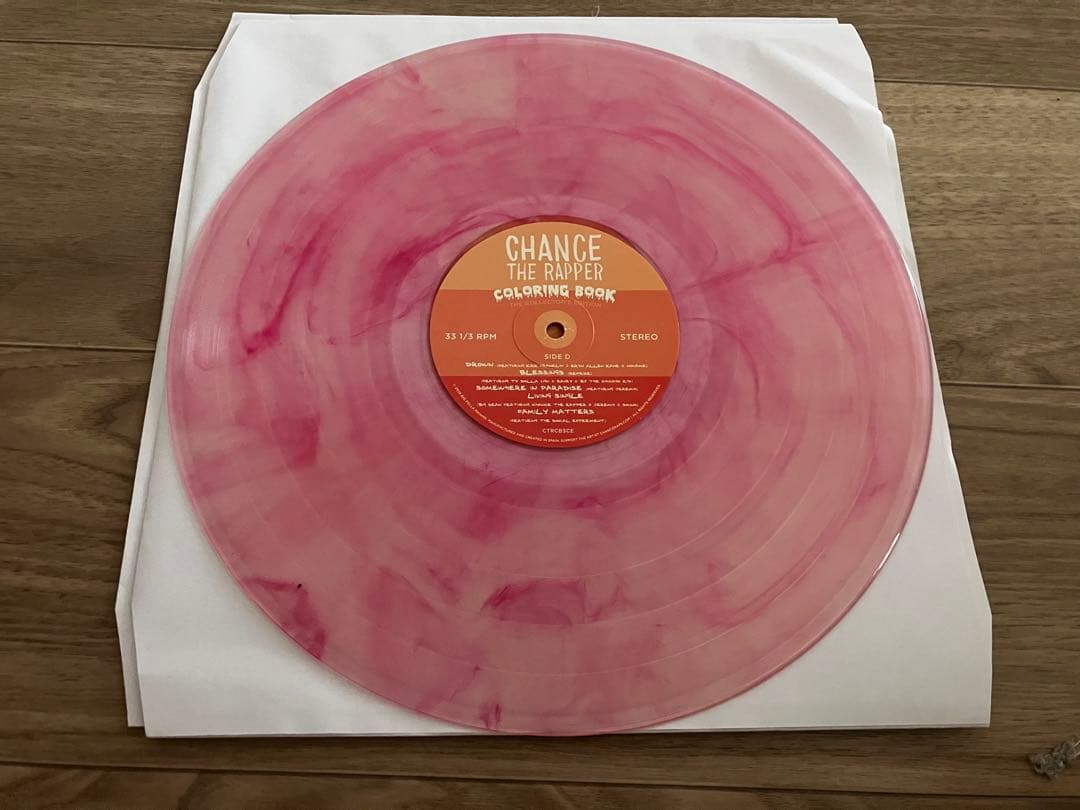 Chance the Rapper Coloring Book レコード