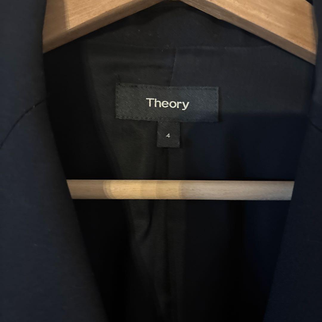 Theory ブラック テーラードジャケット 4