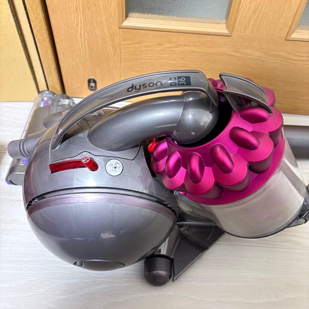 Dyson DC36 ダイソン 掃除機 本体 グレー・ピンク
