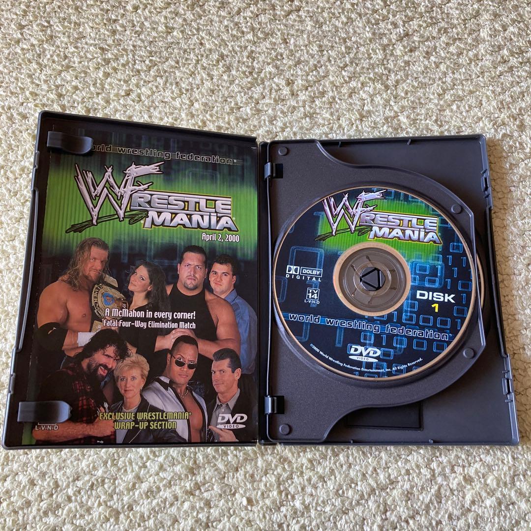 WWF DVD レッスルマニア2000