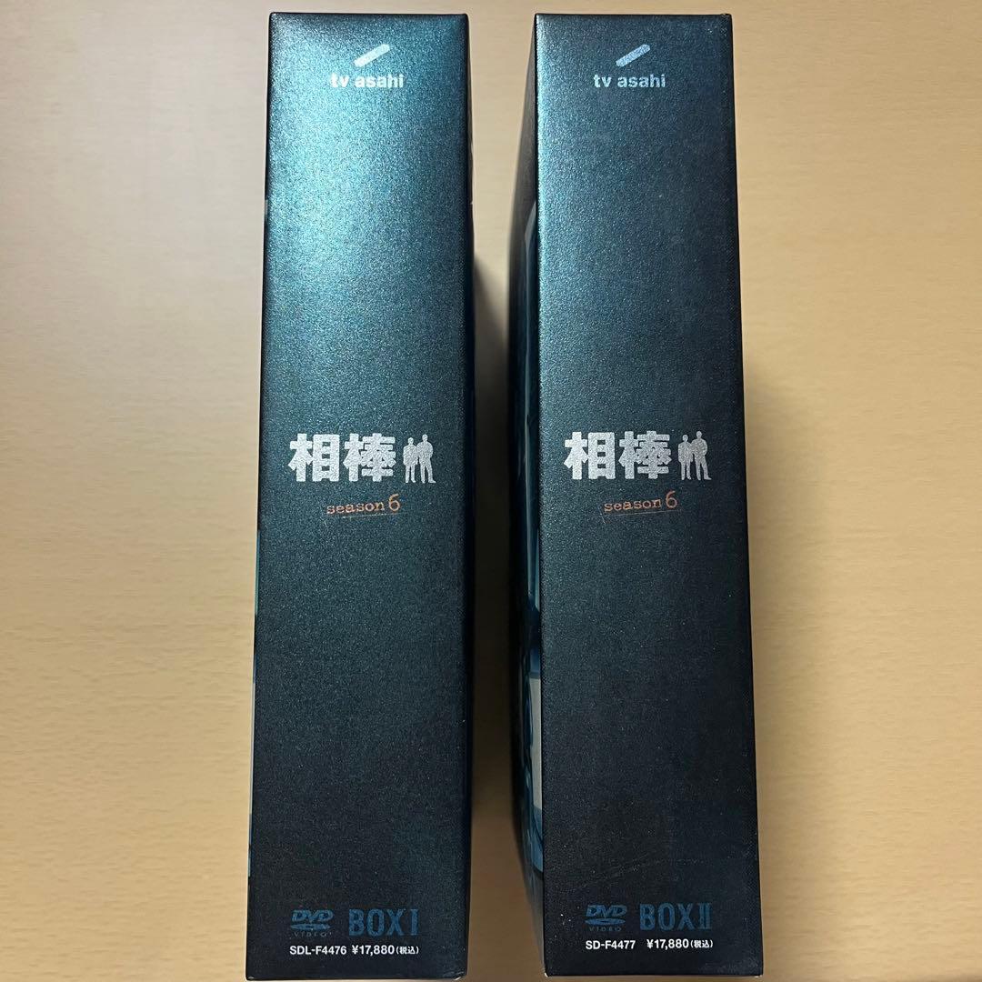 相棒 season6 DVD-BOX 1.2 初回限定生産『裏相棒』付仕様6枚組