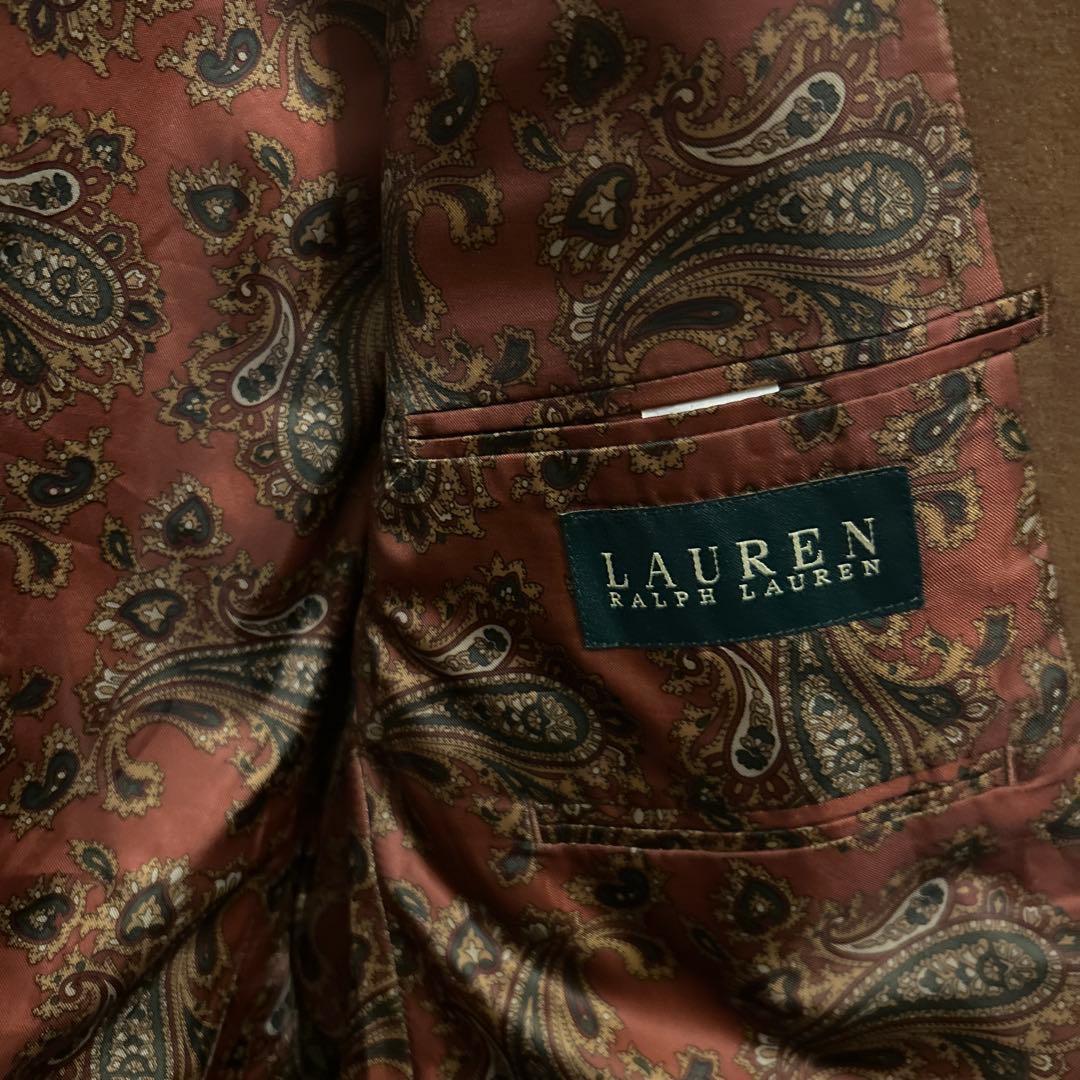 LAUREN RALPH LAUREN ブラウン テーラードジャケット