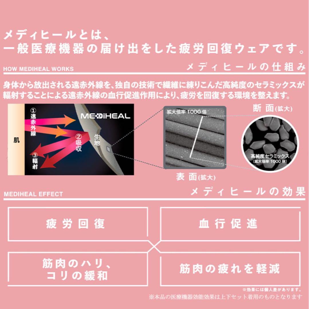【ワークマン】レディース メディヒール ウォームトレーナー スウェットパンツ　M