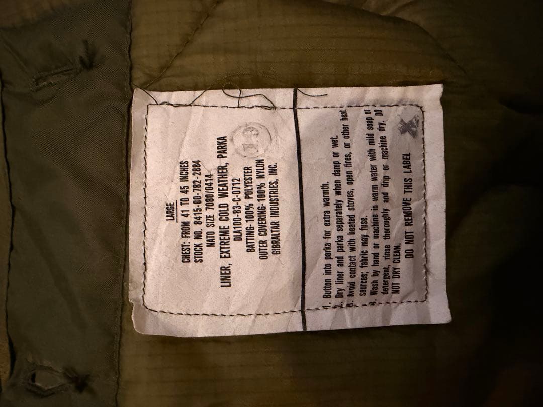 US ARMY M-65 Fishtail Parka フィッシュテール