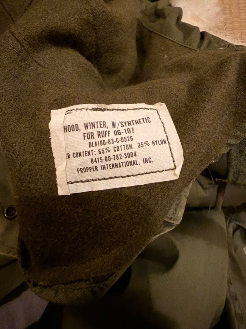 US ARMY M-65 Fishtail Parka フィッシュテール