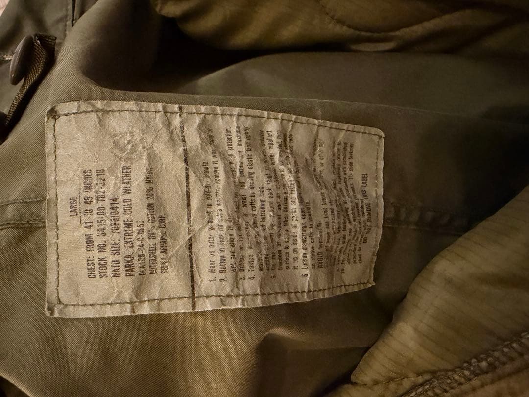 US ARMY M-65 Fishtail Parka フィッシュテール