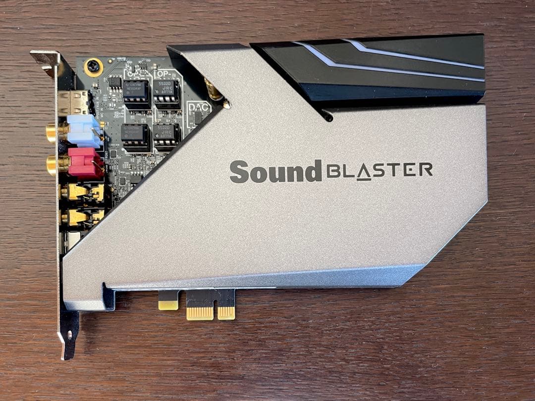 【ジャンク扱い】Sound Blaster AE-9 サウンドカードのみ