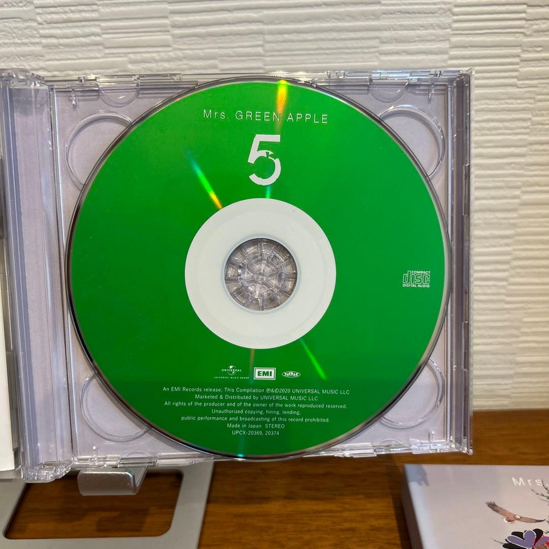 初回限定盤 Mrs.GREE APPLE『５』