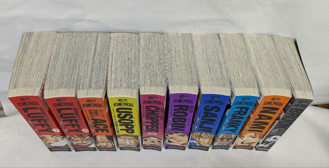 ONE PIECE キャラクターリミックス　10冊セット　ポスター・ステッカー付