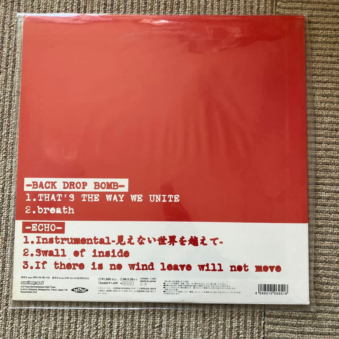 back drop bomb 2枚セット【邦楽　レコード】　NCNR