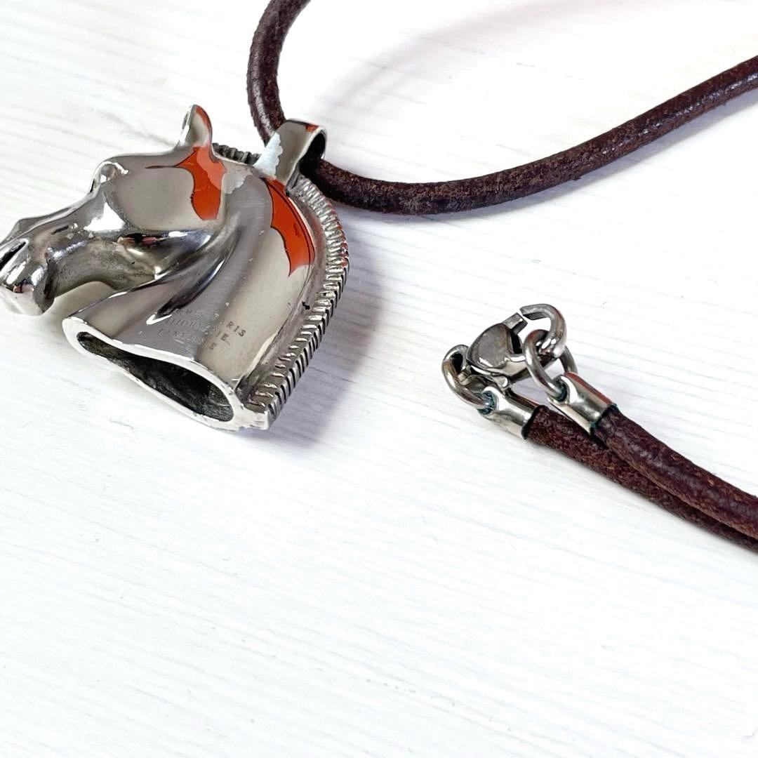 HERMES エルメス ネックレス シュバルホース チョーカー 馬 保存箱