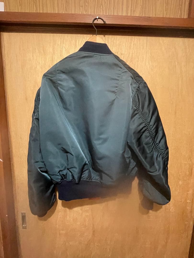 アルファ　MA-1 ＵＳＡ製 ユーズド　IDEAL 80s 90s