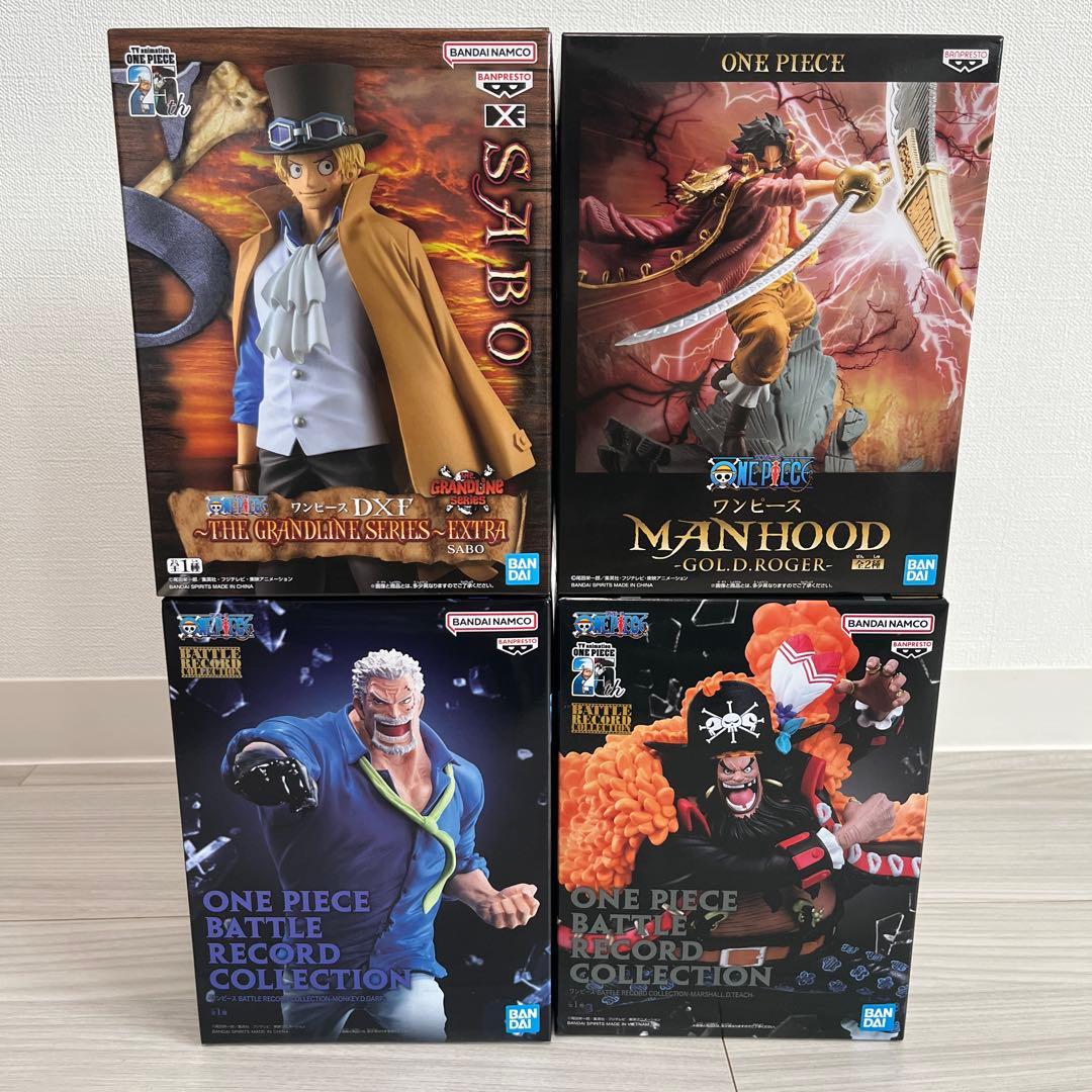 【新品、未開封】ワンピース 戦光絶景 MANHOOD フィギュア まとめ売り