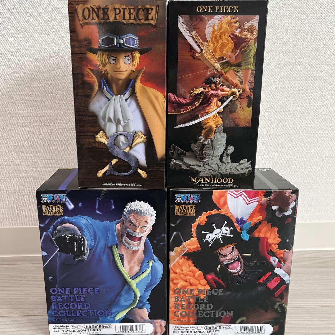 【新品、未開封】ワンピース 戦光絶景 MANHOOD フィギュア まとめ売り