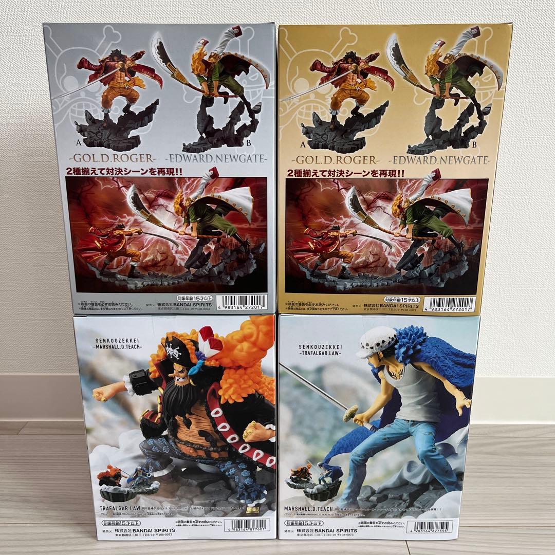 【新品、未開封】ワンピース 戦光絶景 MANHOOD フィギュア まとめ売り