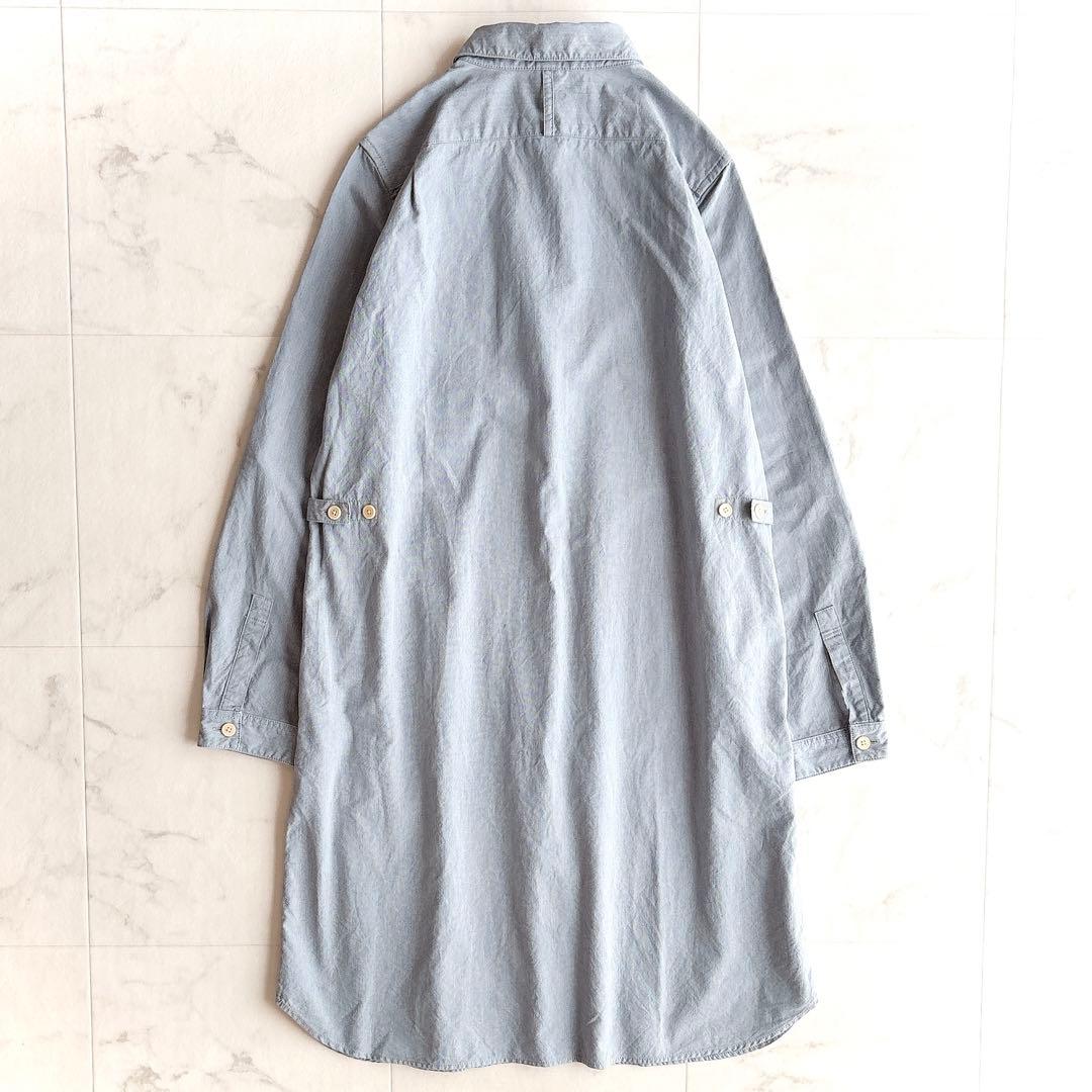 MHL. エムエイチエル コットンシャツワンピース