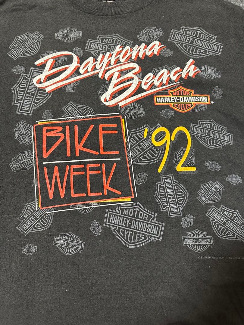 Harley-Davidson Daytona Beach Tシャツ '92
