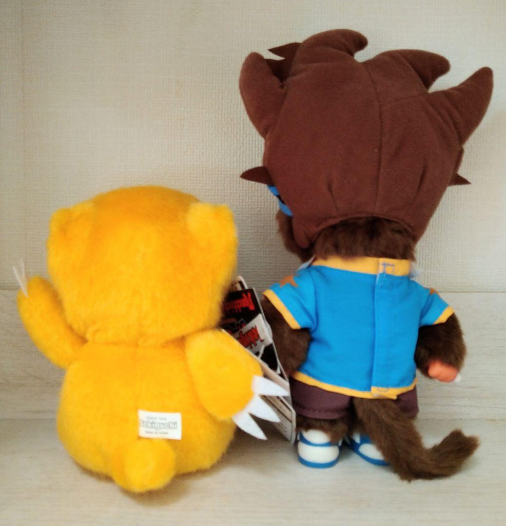 新品 デジモン モンチッチ ベビチッチ 太一 アグモン 2点セット 646159