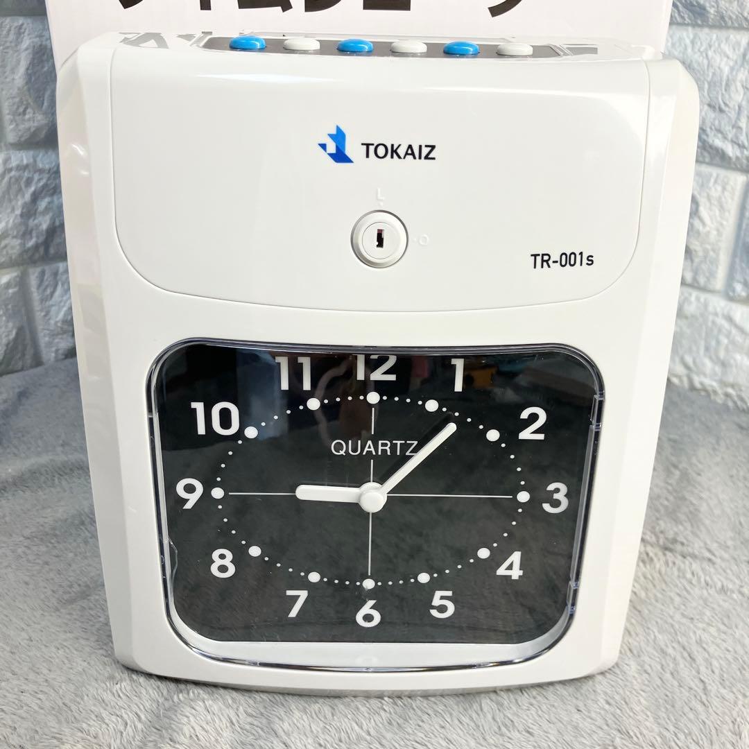 【美品】TOKAIZ トカイズ タイムレコーダー TR-001s タイムカード付