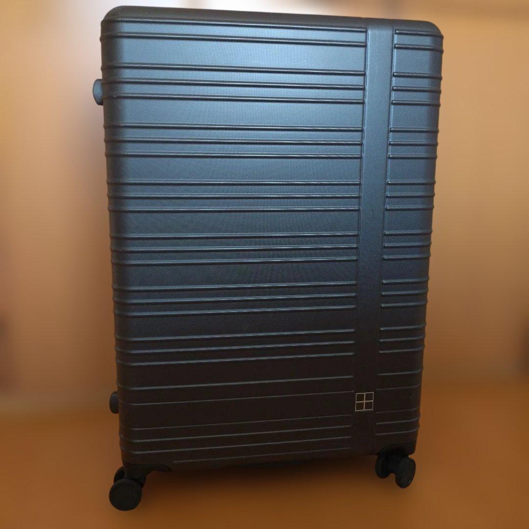 東急ハンズ購入　hands＋ キャリーケース 83L　濃ブラウン　大型　大容量