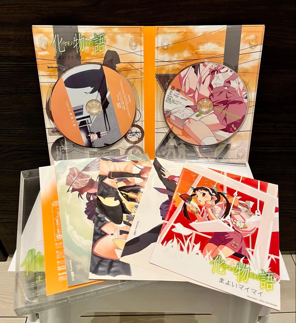 【未使用】化物語 DVD 全6巻セット (完全生産限定版)