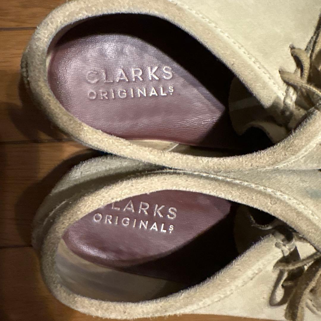 CLARKS ORIGINALS WALLABY ベージュ
